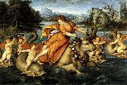 Jean Cousin THe Elder The Rape of Europa painting